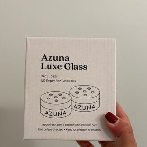 Azuna Luxe Glass Jars set of 2!